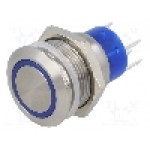 Intrerupator anti-vandalism, (ON)-ON, Ø19mm, C&K, ATP19-SL3-712-B0SA-03Q Intrerupator anti-vandalism, (ON)-ON, Ø19mm, C&K, ATP19-SL3-712-B0SA-03Q