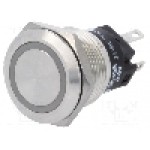 Intrerupator anti-vandalism, ON-(ON), Ø19mm, EAO, 82-5151.1114 Intrerupator anti-vandalism, ON-(ON), Ø19mm, EAO, 82-5151.1114