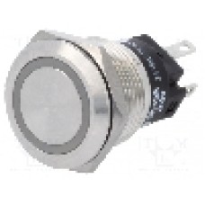 Intrerupator anti-vandalism, ON-(ON), Ø19mm, EAO, 82-5151.1114 Intrerupator anti-vandalism, ON-(ON), Ø19mm, EAO, 82-5151.1114