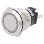 Intrerupator anti-vandalism, ON-(ON), Ø19mm, EAO, 82-5151.1133 Intrerupator anti-vandalism, ON-(ON), Ø19mm, EAO, 82-5151.1133