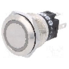 Intrerupator anti-vandalism, ON-(ON), Ø19mm, EAO, 82-5151.1133 Intrerupator anti-vandalism, ON-(ON), Ø19mm, EAO, 82-5151.1133