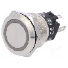 Intrerupator anti-vandalism, ON-ON, Ø19mm, EAO, 82-5151.2123 Intrerupator anti-vandalism, ON-ON, Ø19mm, EAO, 82-5151.2123