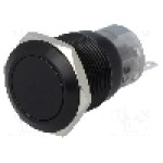 Intrerupator anti-vandalism, ON-(ON), Ø19mm, ONPOW - LAS1-AGQ-11/A