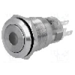 Intrerupator anti-vandalism, ON-(ON), Ø19mm, ONPOW - LAS1-AGQ-11D/B/12V Intrerupator anti-vandalism, ON-(ON), Ø19mm, ONPOW - LAS1-AGQ-11D/B/12V