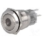 Intrerupator anti-vandalism, ON-(ON), Ø19mm, ONPOW - LAS1-AGQ-11D/R/24V Intrerupator anti-vandalism, ON-(ON), Ø19mm, ONPOW - LAS1-AGQ-11D/R/24V