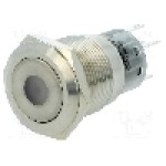 Intrerupator anti-vandalism, ON-(ON), Ø19mm, ONPOW - LAS1-AGQ-11D/R/6V Intrerupator anti-vandalism, ON-(ON), Ø19mm, ONPOW - LAS1-AGQ-11D/R/6V