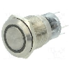 Intrerupator anti-vandalism, ON-(ON), Ø19mm, ONPOW - LAS1-AGQ-11E/G/110V Intrerupator anti-vandalism, ON-(ON), Ø19mm, ONPOW - LAS1-AGQ-11E/G/110V