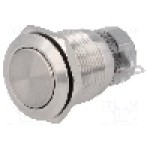 Intrerupator anti-vandalism, ON-ON, Ø19mm, ONPOW - LAS1-AGQ-11Z