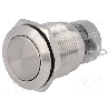 Intrerupator anti-vandalism, ON-ON, Ø19mm, ONPOW - LAS1-AGQ-11Z