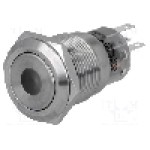 Intrerupator anti-vandalism, ON-ON, Ø19mm, ONPOW - LAS1-AGQ-11ZD/B/12V Intrerupator anti-vandalism, ON-ON, Ø19mm, ONPOW - LAS1-AGQ-11ZD/B/12V