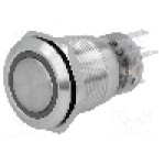 Intrerupator anti-vandalism, ON-ON, Ø19mm, ONPOW, LAS1-AGQ-11ZE/Y/12V, T154998 Intrerupator anti-vandalism, ON-ON, Ø19mm, ONPOW, LAS1-AGQ-11ZE/Y/12V, T154998