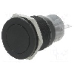 Intrerupator anti-vandalism, ON-(ON), Ø19mm, ONPOW - LAS1-AGQPF-11/A