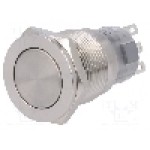 Intrerupator anti-vandalism, ON-(ON), Ø19mm, ONPOW - LAS1-AGQPF-11/S Intrerupator anti-vandalism, ON-(ON), Ø19mm, ONPOW - LAS1-AGQPF-11/S