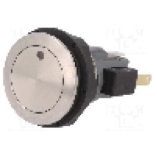 Intrerupator anti-vandalism, ON-(ON), Ø19mm, SCHURTER, 1241.6623.1122000