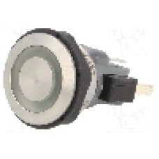 Intrerupator anti-vandalism, ON-(ON), Ø19mm, SCHURTER, 1241.6624.1124000