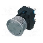 Intrerupator anti-vandalism, ON-(ON), Ø19mm, SCHURTER, 1241.6921.1120000