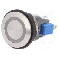 Intrerupator anti-vandalism, ON-(ON), Ø19mm, SCHURTER, 3-102-708 Intrerupator anti-vandalism, ON-(ON), Ø19mm, SCHURTER, 3-102-708