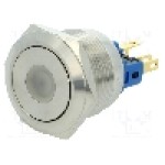 Intrerupator anti-vandalism, ON-(ON), Ø22mm, ONPOW - GQ22-11D/R/24V Intrerupator anti-vandalism, ON-(ON), Ø22mm, ONPOW - GQ22-11D/R/24V