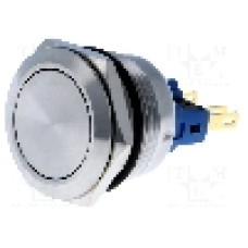 Intrerupator anti-vandalism, ON-(ON), Ø22mm, ONPOW - GQ22-11/S