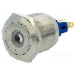 Intrerupator anti-vandalism, ON-ON, Ø22mm, ONPOW - GQ22-11ZD/R/24V Intrerupator anti-vandalism, ON-ON, Ø22mm, ONPOW - GQ22-11ZD/R/24V