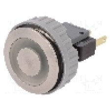 Intrerupator anti-vandalism, ON-(ON), Ø22mm, SCHURTER, 1241.6634.1124000