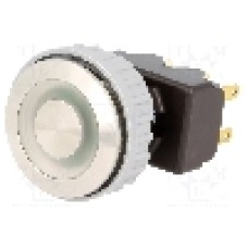 Intrerupator anti-vandalism, ON-(ON), Ø22mm, SCHURTER, 1241.6934.1124000