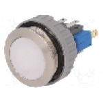 Intrerupator anti-vandalism, ON-(ON), Ø22mm, SCHURTER, 3-102-774