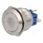 Intrerupator anti-vandalism, ON-(ON), Ø25mm, ONPOW - GQ25-11D/R/12V/S Intrerupator anti-vandalism, ON-(ON), Ø25mm, ONPOW - GQ25-11D/R/12V/S