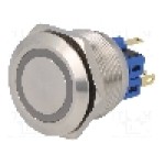 Intrerupator anti-vandalism, ON-(ON), Ø25mm, ONPOW - GQ25-11E/R/24V/S Intrerupator anti-vandalism, ON-(ON), Ø25mm, ONPOW - GQ25-11E/R/24V/S