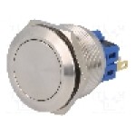 Intrerupator anti-vandalism, ON-(ON), Ø25mm, ONPOW - GQ25-11/S Intrerupator anti-vandalism, ON-(ON), Ø25mm, ONPOW - GQ25-11/S