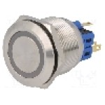 Intrerupator anti-vandalism, ON-ON, Ø25mm, ONPOW - GQ25-11ZE/B/24V/S Intrerupator anti-vandalism, ON-ON, Ø25mm, ONPOW - GQ25-11ZE/B/24V/S