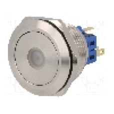 Intrerupator anti-vandalism, ON-(ON), Ø28mm, ONPOW - GQ28-11D/R/24V/S Intrerupator anti-vandalism, ON-(ON), Ø28mm, ONPOW - GQ28-11D/R/24V/S
