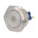 Intrerupator anti-vandalism, ON-(ON), Ø30mm, ONPOW - GQ30-11D/G/12V/S Intrerupator anti-vandalism, ON-(ON), Ø30mm, ONPOW - GQ30-11D/G/12V/S