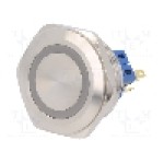 Intrerupator anti-vandalism, ON-(ON), Ø30mm, ONPOW - GQ30-11E/B/24V/S Intrerupator anti-vandalism, ON-(ON), Ø30mm, ONPOW - GQ30-11E/B/24V/S