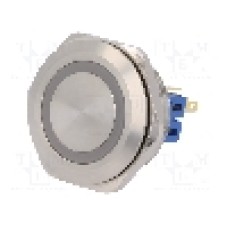 Intrerupator anti-vandalism, ON-(ON), Ø30mm, ONPOW - GQ30-11E/R/24V/S