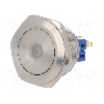 Intrerupator anti-vandalism, ON-ON, Ø30mm, ONPOW - GQ30-11ZD/G/12V/S Intrerupator anti-vandalism, ON-ON, Ø30mm, ONPOW - GQ30-11ZD/G/12V/S