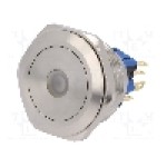 Intrerupator anti-vandalism, ON-ON, Ø30mm, ONPOW - GQ30-11ZD/G/24V/S Intrerupator anti-vandalism, ON-ON, Ø30mm, ONPOW - GQ30-11ZD/G/24V/S