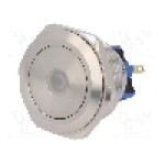 Intrerupator anti-vandalism, ON-ON, Ø30mm, ONPOW - GQ30-11ZD/R/24V/S