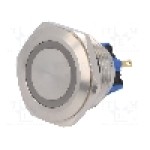 Intrerupator anti-vandalism, ON-ON, Ø30mm, ONPOW - GQ30-11ZE/B/12V/S Intrerupator anti-vandalism, ON-ON, Ø30mm, ONPOW - GQ30-11ZE/B/12V/S