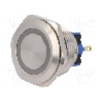 Intrerupator anti-vandalism, ON-ON, Ø30mm, ONPOW - GQ30-11ZE/G/12V/S Intrerupator anti-vandalism, ON-ON, Ø30mm, ONPOW - GQ30-11ZE/G/12V/S