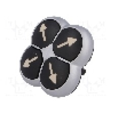 Intrerupator cu 4 poziţii, 22mm, seria RMQ-Titan, IP66, EATON ELECTRIC - M22-D4-S-X7 Intrerupator cu 4 poziţii, 22mm, seria RMQ-Titan, IP66, EATON ELECTRIC - M22-D4-S-X7