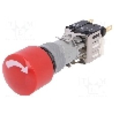 Intrerupator de siguranţa, 16mm, seria 951F, IP40, EAO - 951F2000-W0