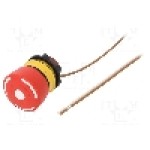 Intrerupator de siguranţa, 22mm, seria 84, IP65, EAO - 84-5020.0040 Intrerupator de siguranţa, 22mm, seria 84, IP65, EAO - 84-5020.0040