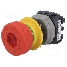 Intrerupator de siguranţa, 22mm, seria Harmony XB5, IP65, SCHNEIDER ELECTRIC - XB5AS86449B4