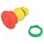 Intrerupator de siguranţa, 22mm, seria Harmony XB5, IP66, SCHNEIDER ELECTRIC - ZB5AS844