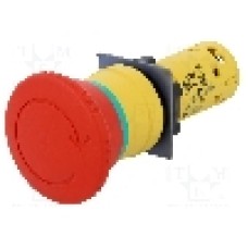 Intrerupator de siguranţa, 22mm, seria Harmony XB7, IP54, SCHNEIDER ELECTRIC - XB7NS8442