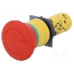 Intrerupator de siguranţa, 22mm, seria Harmony XB7, IP54, SCHNEIDER ELECTRIC - XB7NS8445