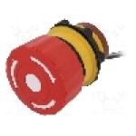 Intrerupator de siguranţa, 22mm, seria LAS1-A, IP65, ONPOW - LAS1-A22Y-02TSB/L Intrerupator de siguranţa, 22mm, seria LAS1-A, IP65, ONPOW - LAS1-A22Y-02TSB/L