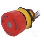 Intrerupator de siguranţa, 22mm, seria LAS1-A, IP65, ONPOW - LAS1-A22Y-02TSB/L/R AC/DC 24V Intrerupator de siguranţa, 22mm, seria LAS1-A, IP65, ONPOW - LAS1-A22Y-02TSB/L/R AC/DC 24V