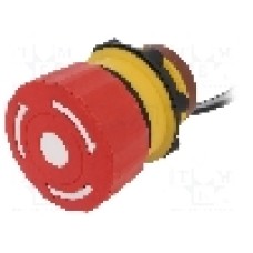 Intrerupator de siguranţa, 22mm, seria LAS1-A, IP65, ONPOW - LAS1-A22Y-11TSB/L Intrerupator de siguranţa, 22mm, seria LAS1-A, IP65, ONPOW - LAS1-A22Y-11TSB/L